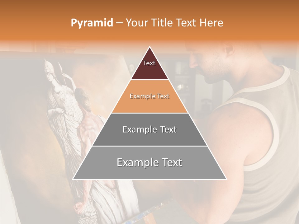 Cavalletto Pennello Uno PowerPoint Template