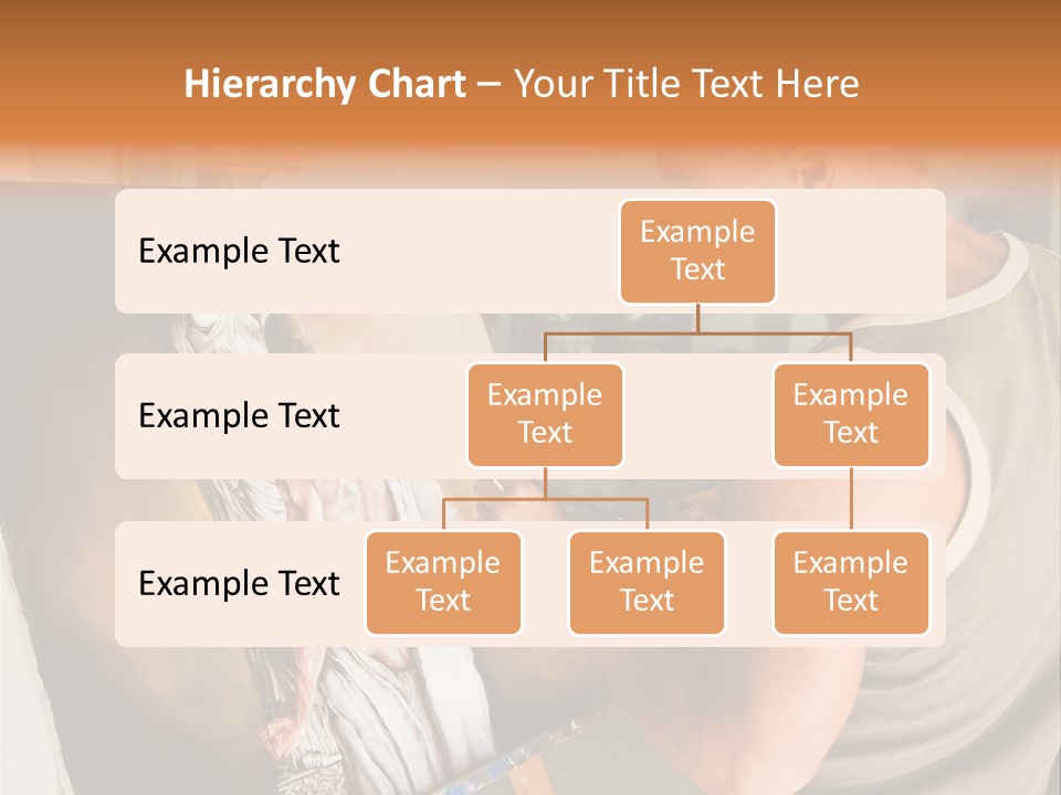 Cavalletto Pennello Uno PowerPoint Template