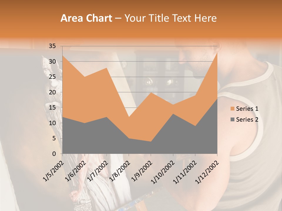 Cavalletto Pennello Uno PowerPoint Template
