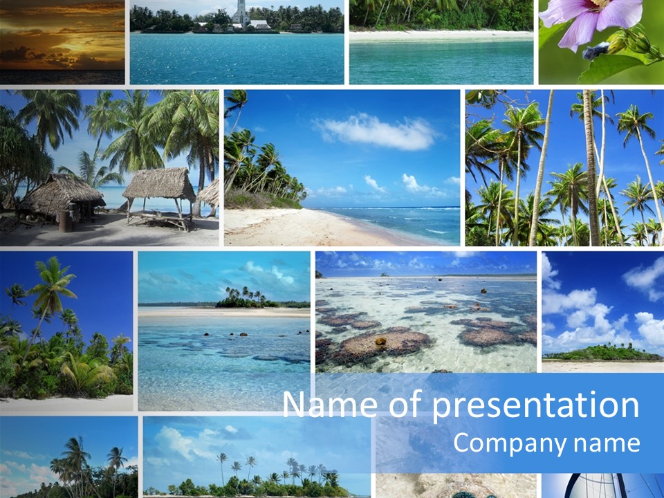 Scenery Set Unspoiled PowerPoint Template