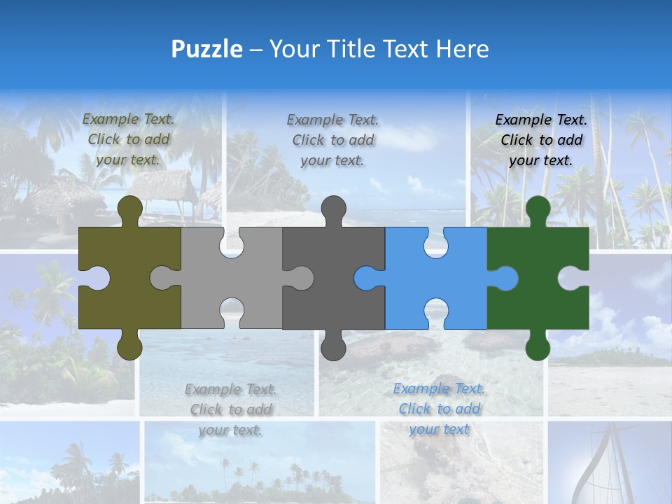 Scenery Set Unspoiled PowerPoint Template