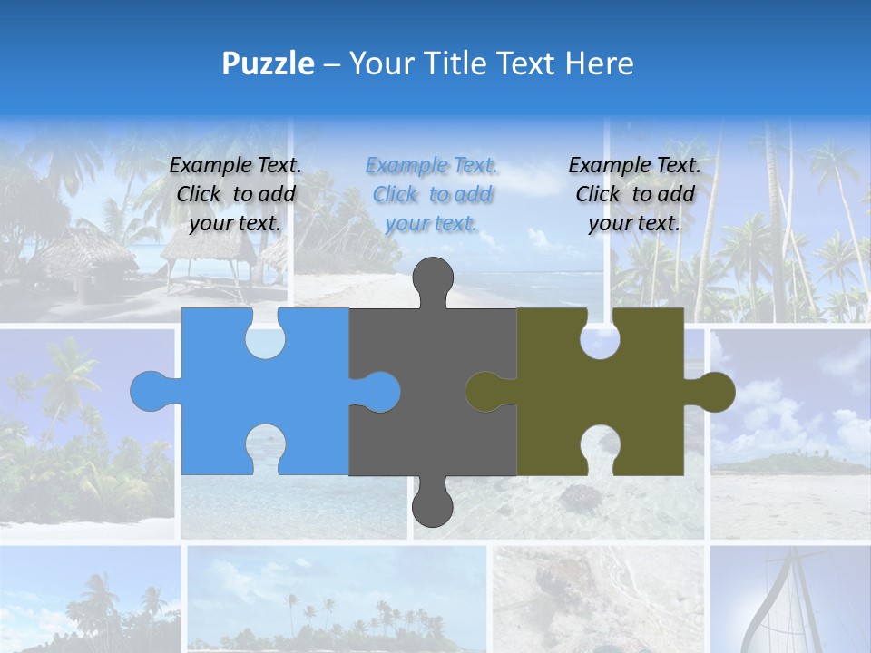 Scenery Set Unspoiled PowerPoint Template