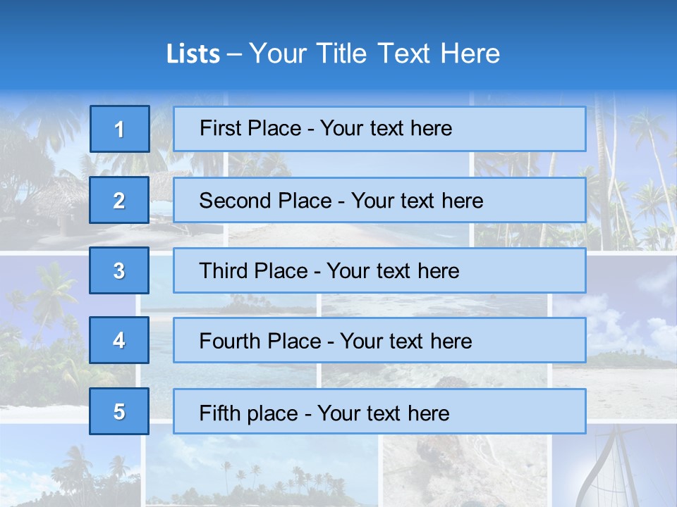 Scenery Set Unspoiled PowerPoint Template
