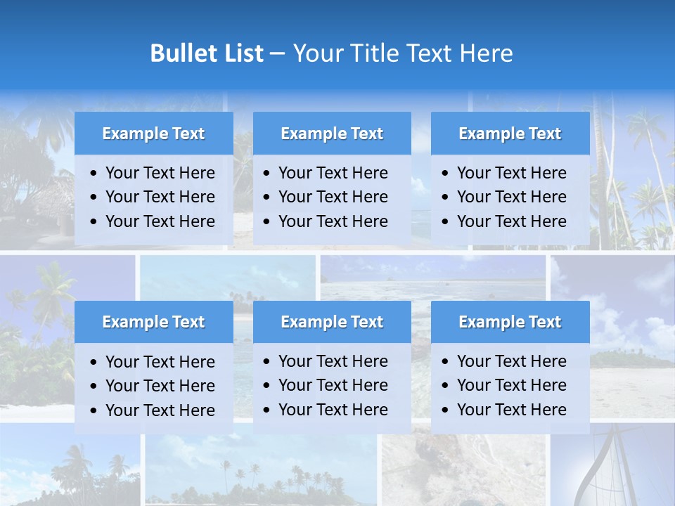 Scenery Set Unspoiled PowerPoint Template