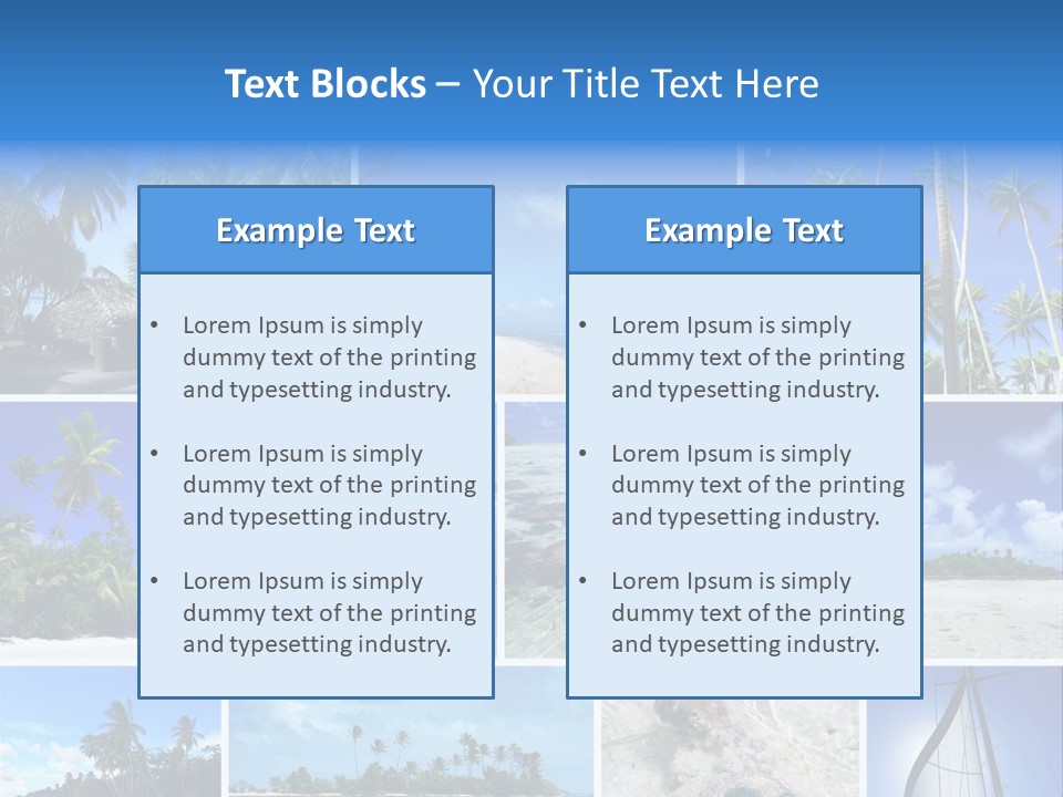 Scenery Set Unspoiled PowerPoint Template