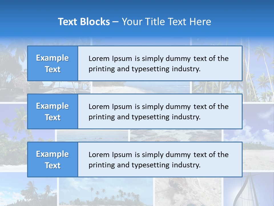 Scenery Set Unspoiled PowerPoint Template