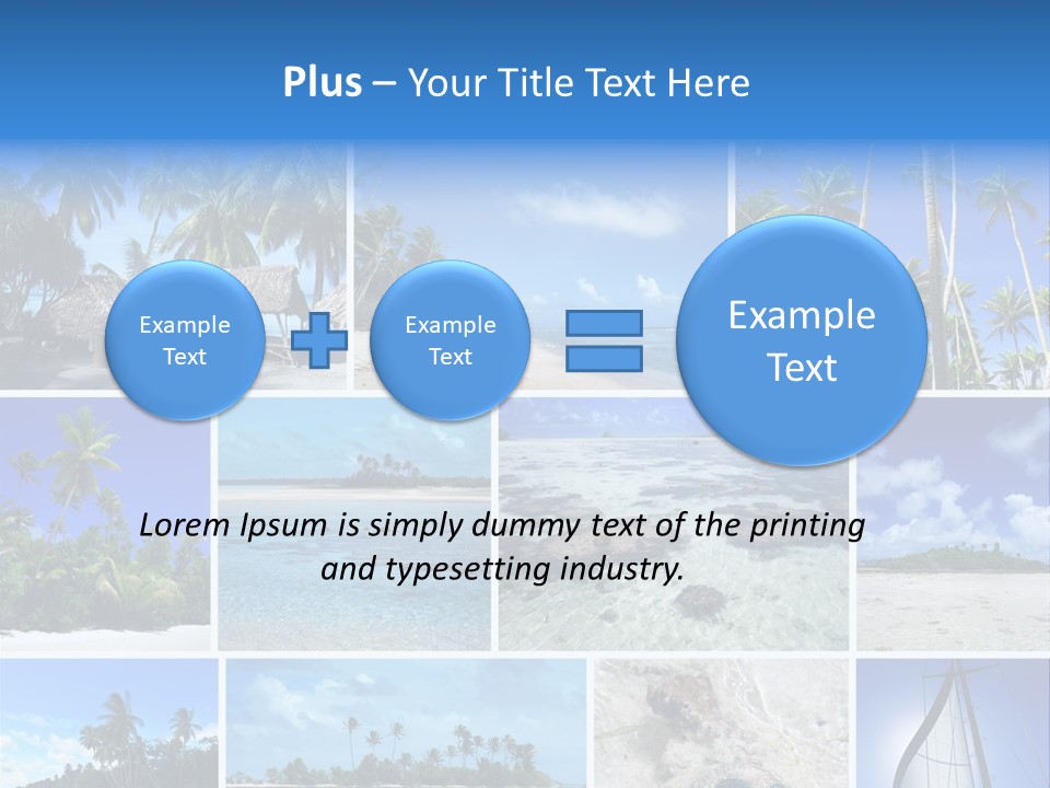 Scenery Set Unspoiled PowerPoint Template