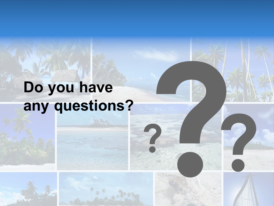 Scenery Set Unspoiled PowerPoint Template