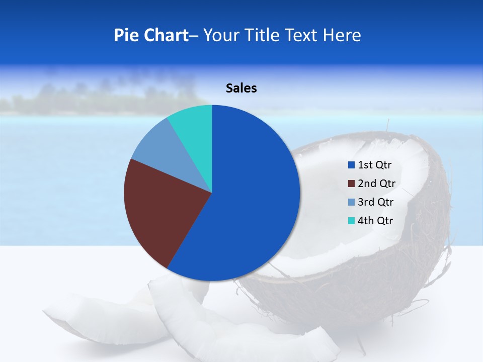 Paradise Relax Coconut PowerPoint Template