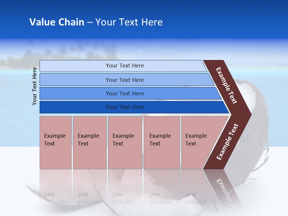 Paradise Relax Coconut PowerPoint Template