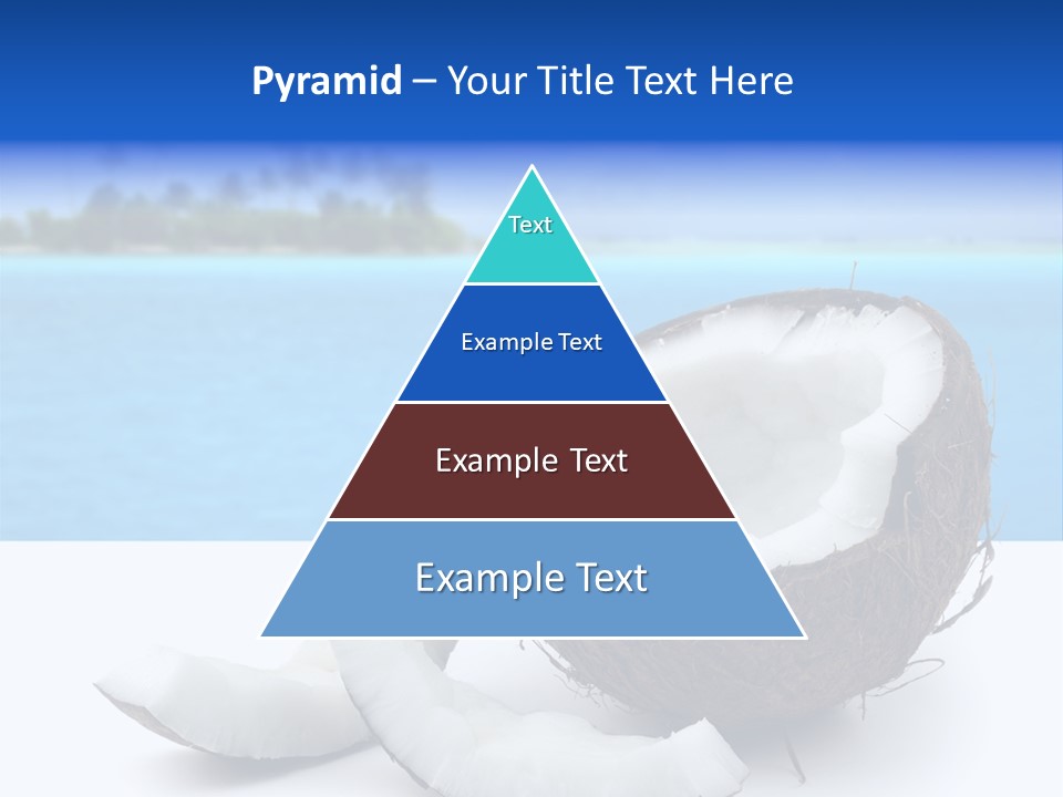 Paradise Relax Coconut PowerPoint Template