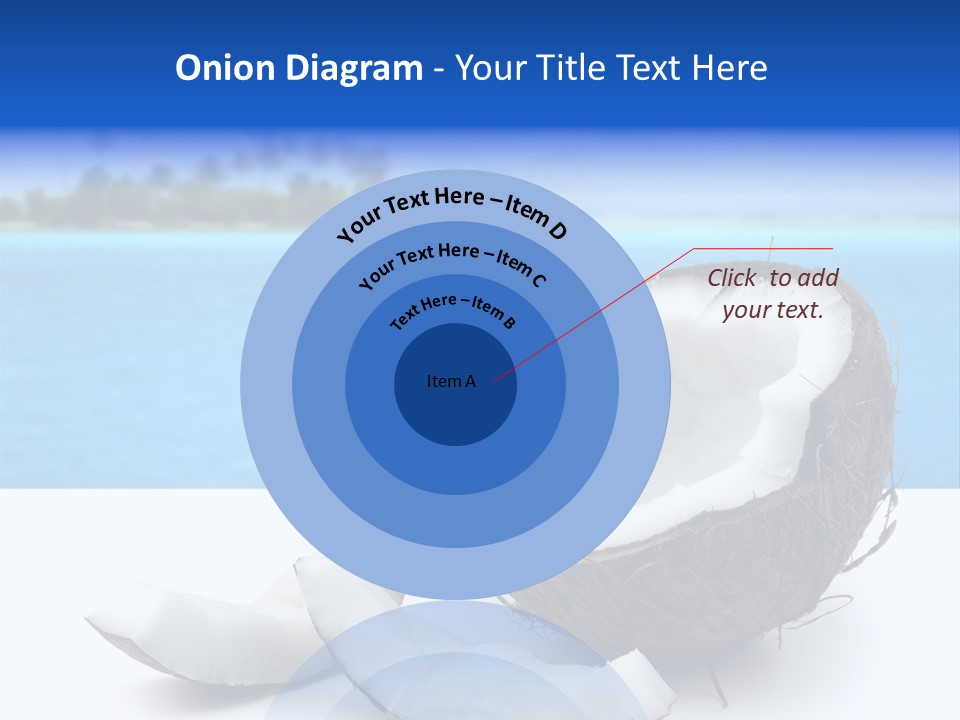 Paradise Relax Coconut PowerPoint Template