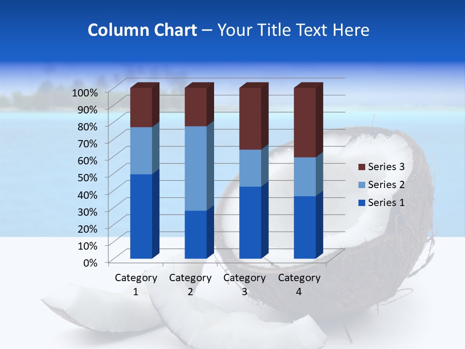 Paradise Relax Coconut PowerPoint Template