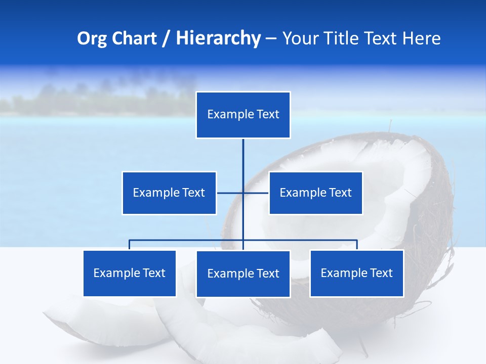 Paradise Relax Coconut PowerPoint Template
