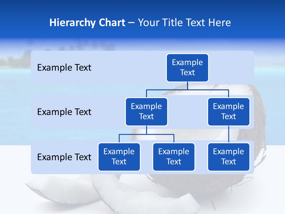 Paradise Relax Coconut PowerPoint Template