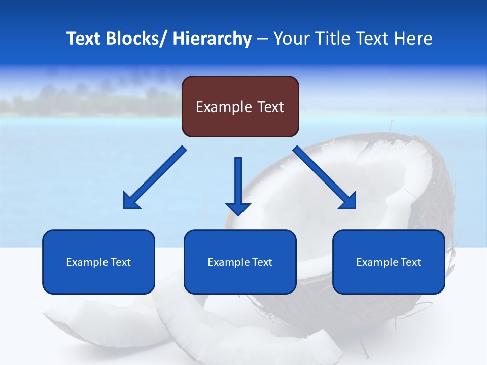 Paradise Relax Coconut PowerPoint Template