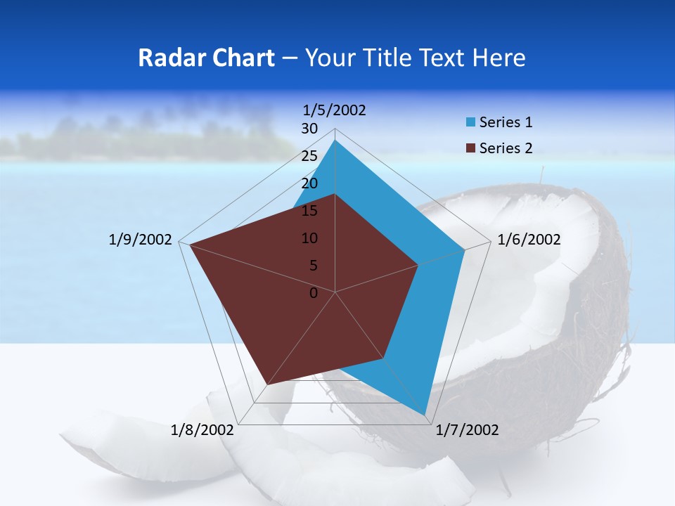 Paradise Relax Coconut PowerPoint Template