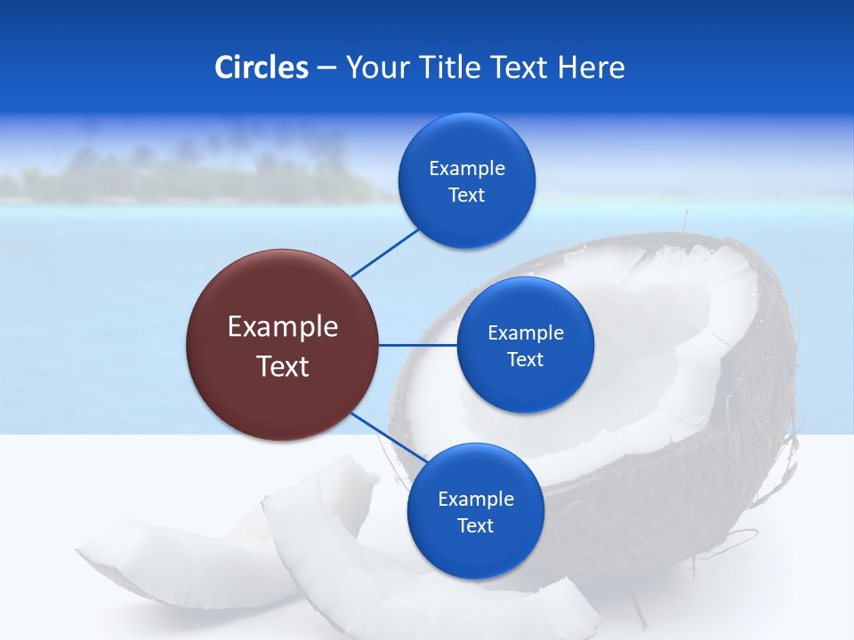 Paradise Relax Coconut PowerPoint Template