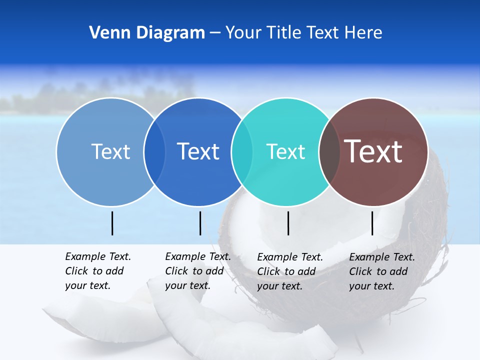 Paradise Relax Coconut PowerPoint Template
