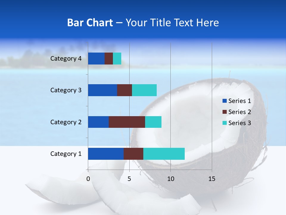 Paradise Relax Coconut PowerPoint Template