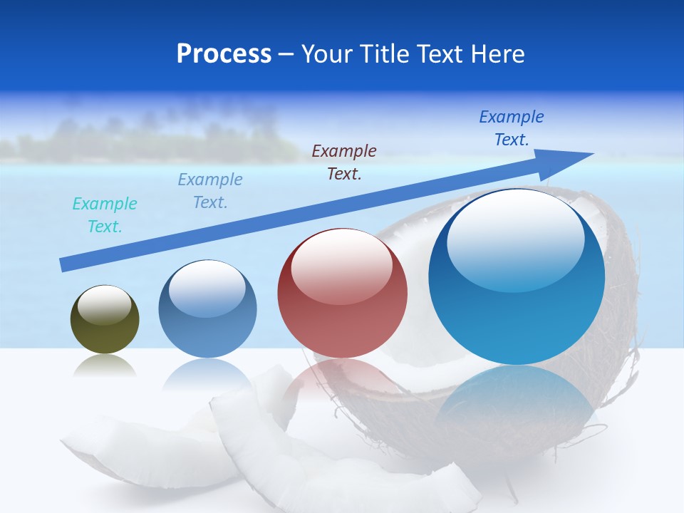 Paradise Relax Coconut PowerPoint Template