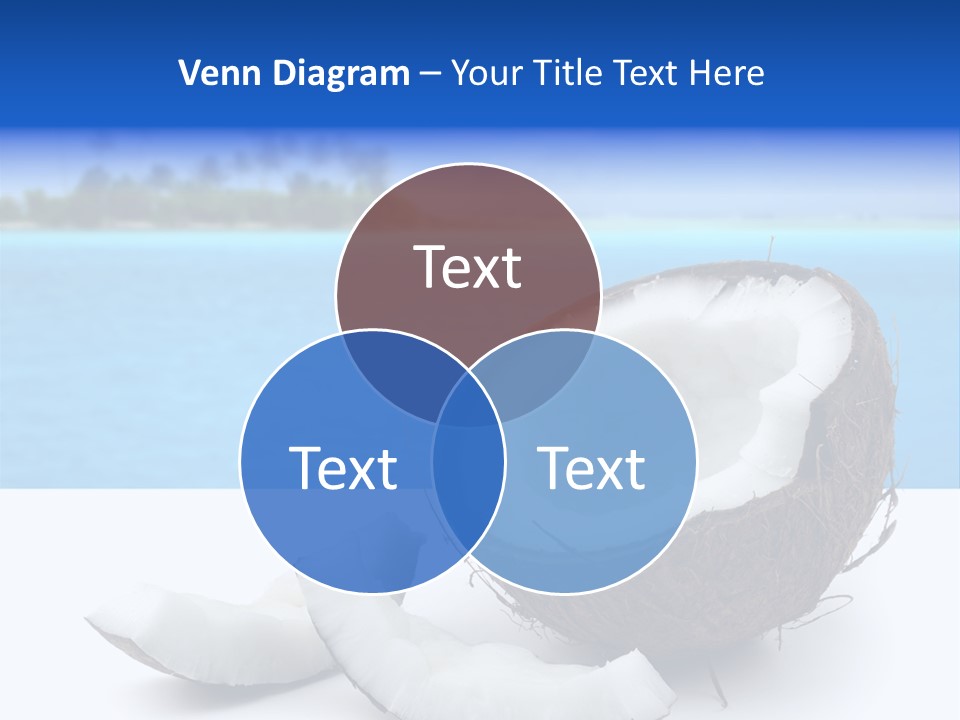 Paradise Relax Coconut PowerPoint Template