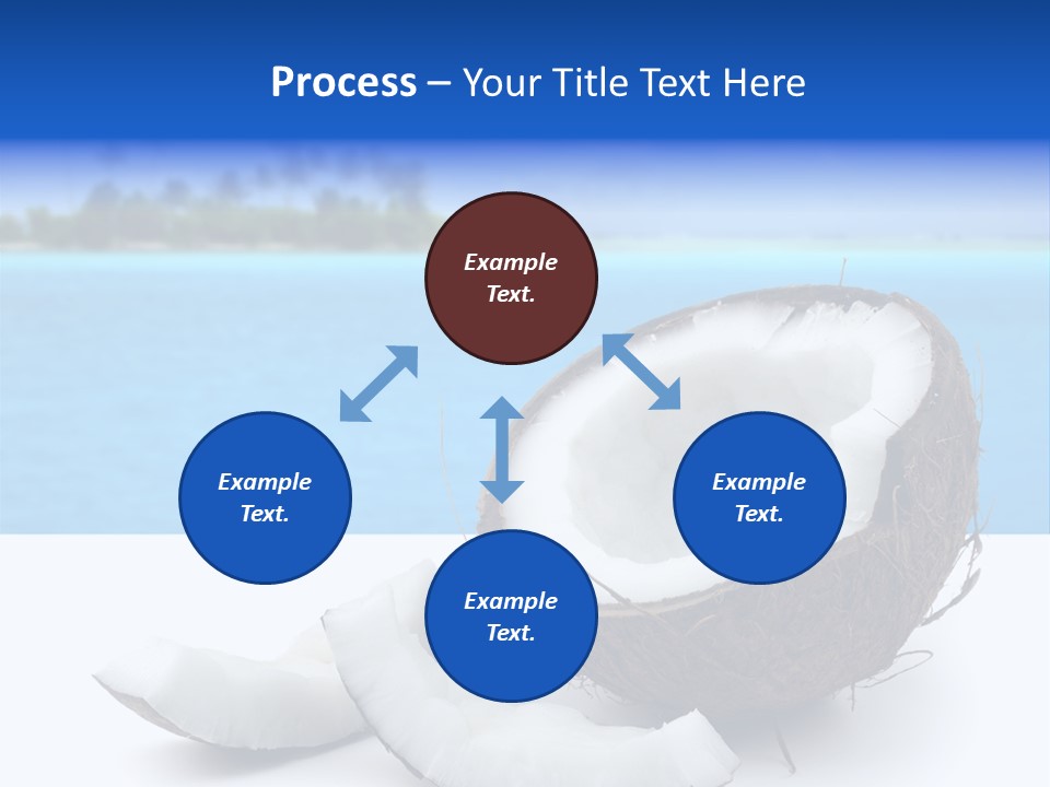Paradise Relax Coconut PowerPoint Template