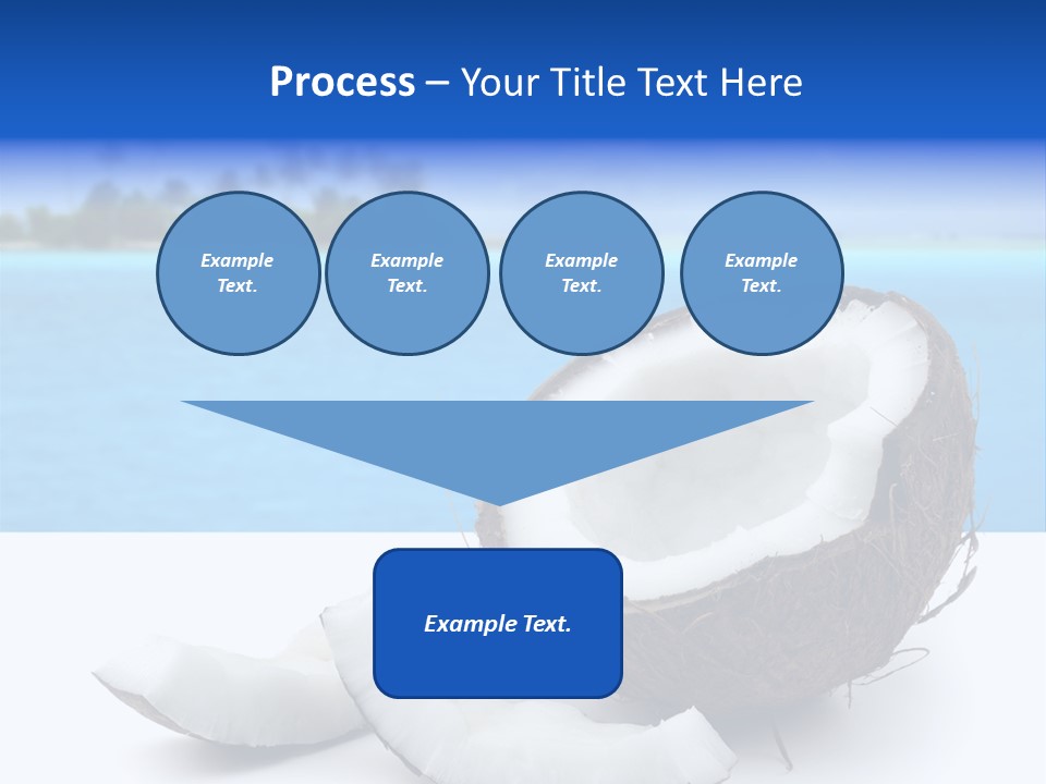 Paradise Relax Coconut PowerPoint Template