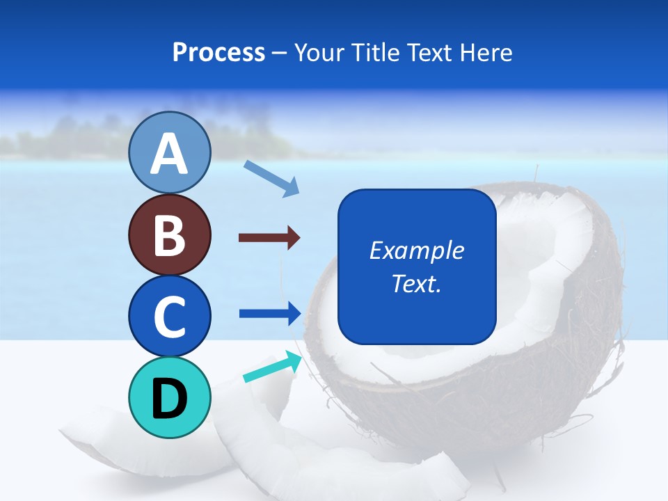 Paradise Relax Coconut PowerPoint Template