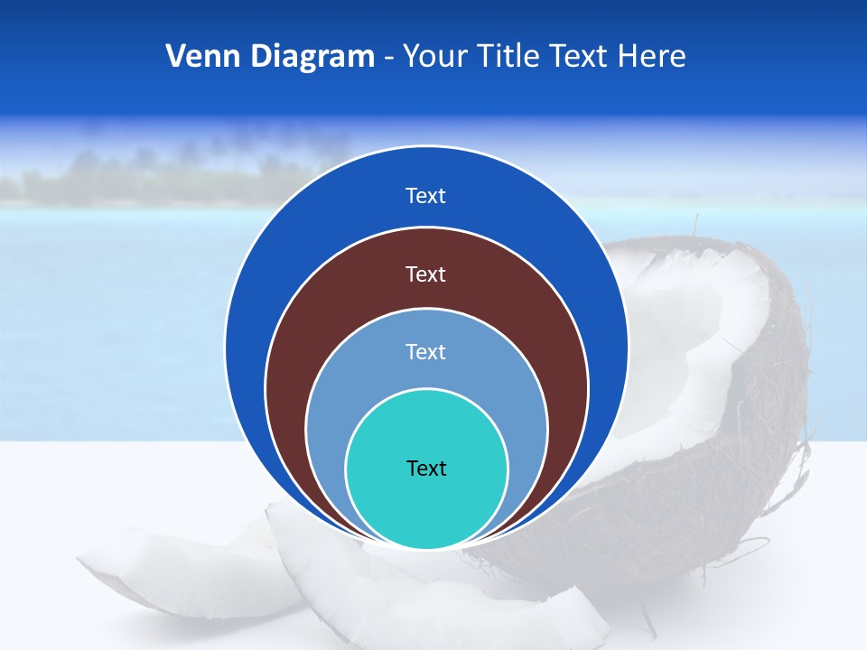 Paradise Relax Coconut PowerPoint Template