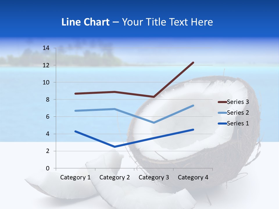 Paradise Relax Coconut PowerPoint Template