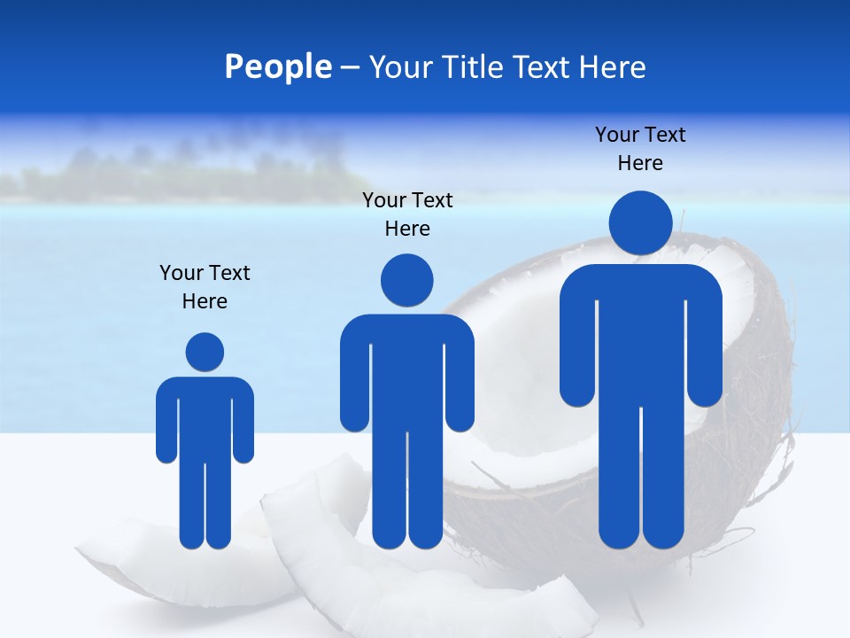 Paradise Relax Coconut PowerPoint Template