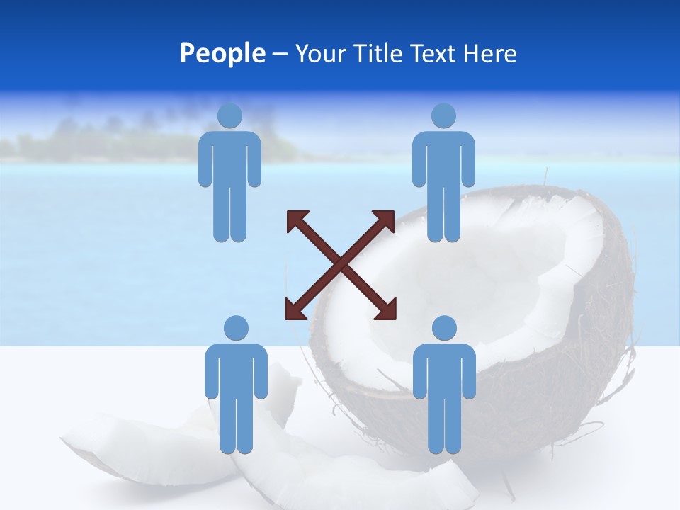 Paradise Relax Coconut PowerPoint Template