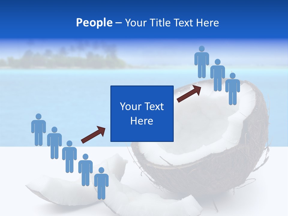 Paradise Relax Coconut PowerPoint Template