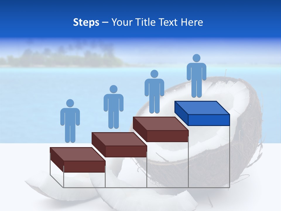 Paradise Relax Coconut PowerPoint Template