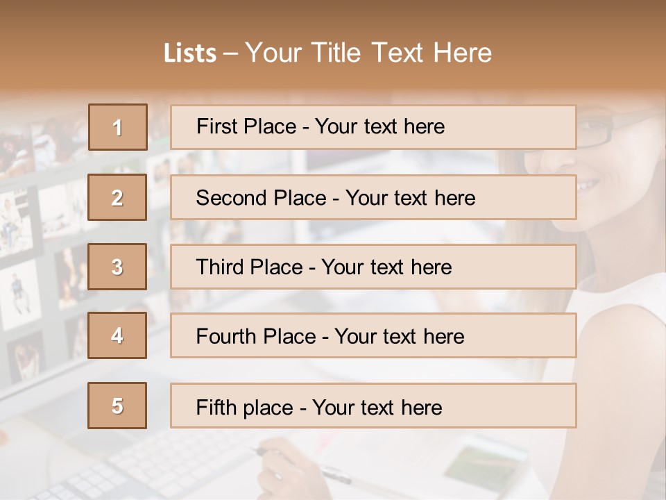 Designer  Department PowerPoint Template