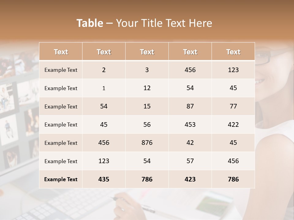 Designer  Department PowerPoint Template