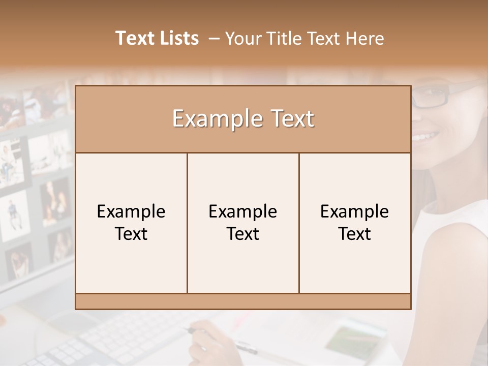 Designer  Department PowerPoint Template