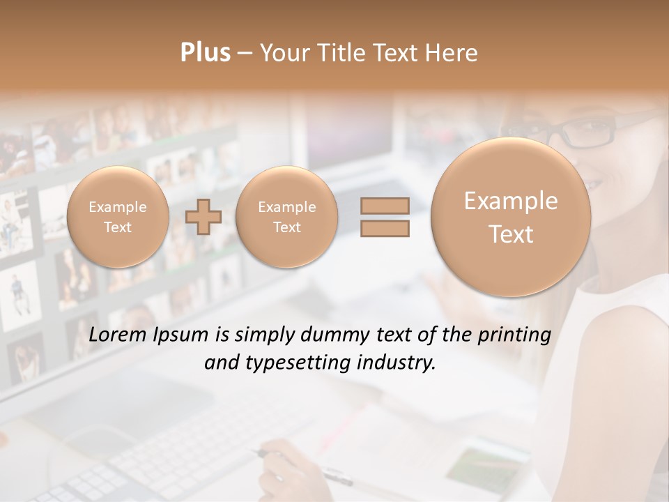 Designer  Department PowerPoint Template