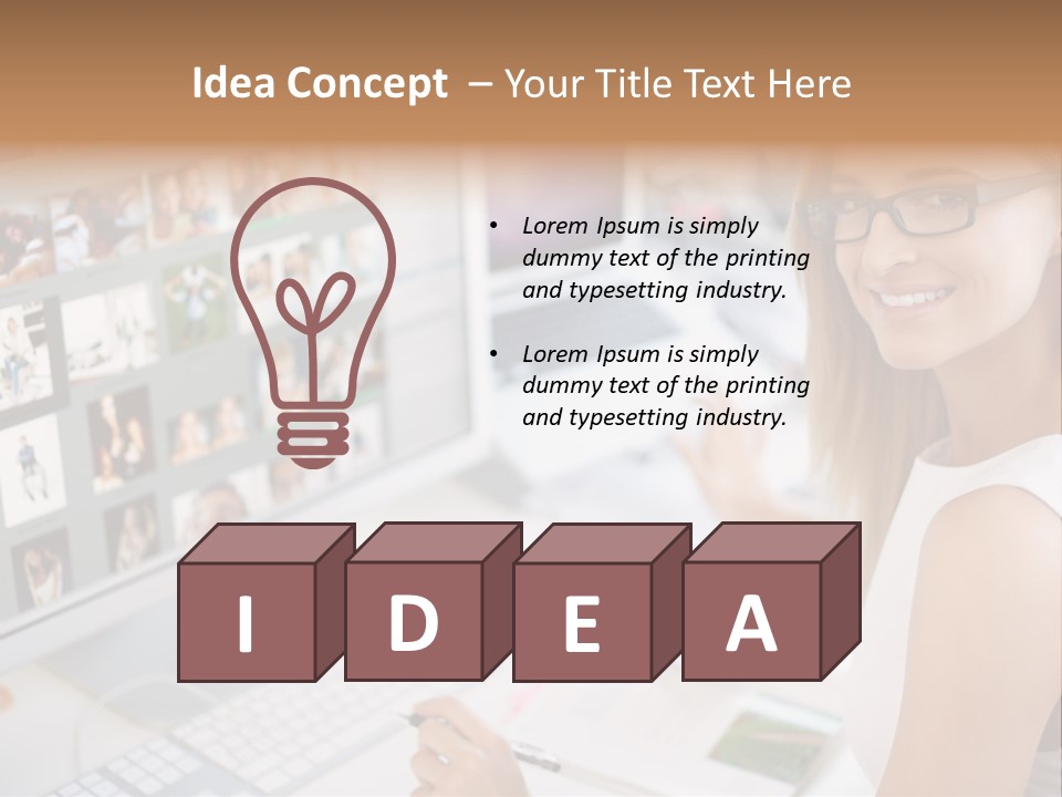 Designer  Department PowerPoint Template