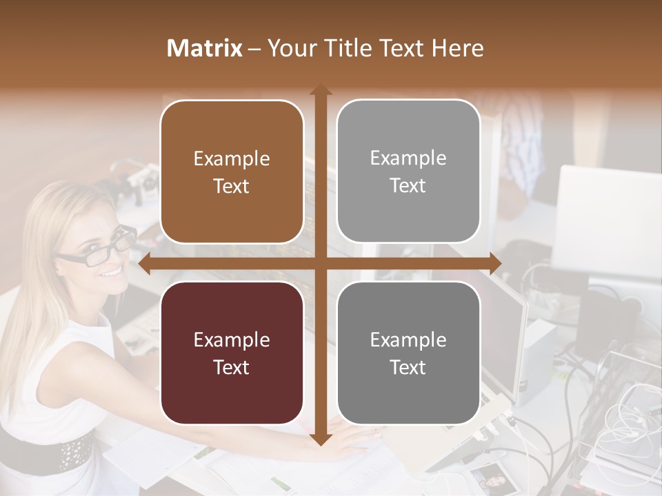 Happiness Copyspace Sit PowerPoint Template