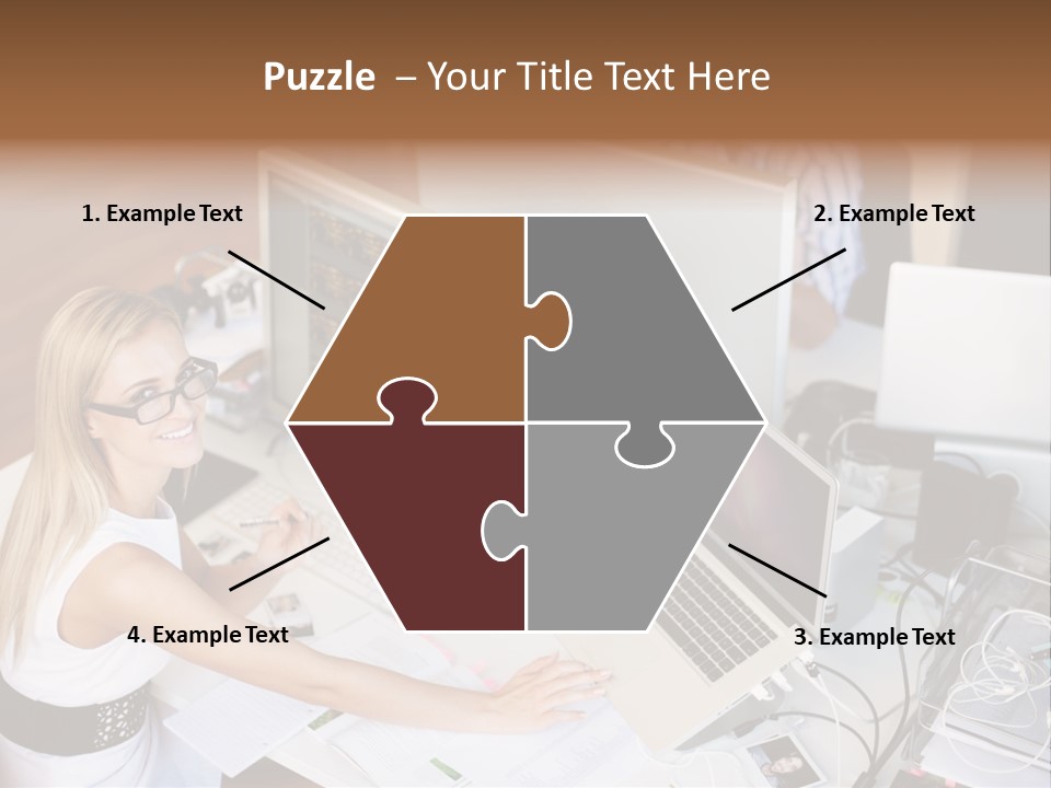 Happiness Copyspace Sit PowerPoint Template