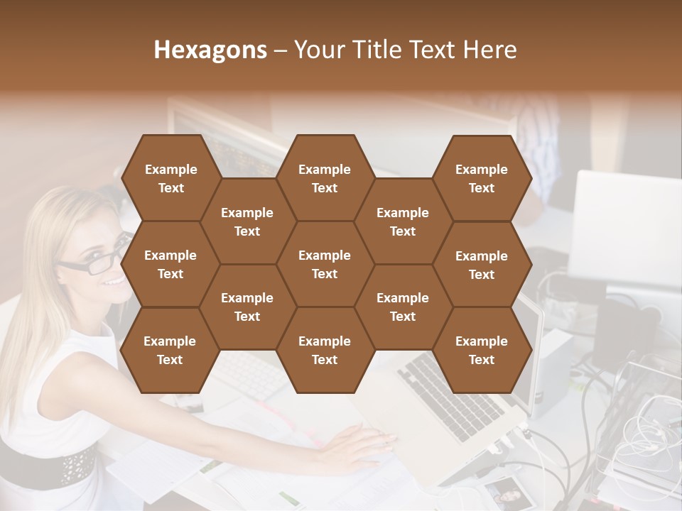 Happiness Copyspace Sit PowerPoint Template