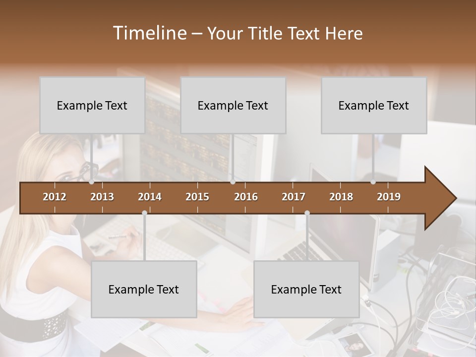 Happiness Copyspace Sit PowerPoint Template