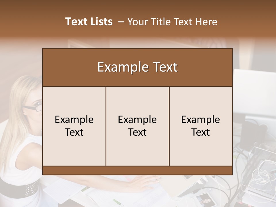 Happiness Copyspace Sit PowerPoint Template