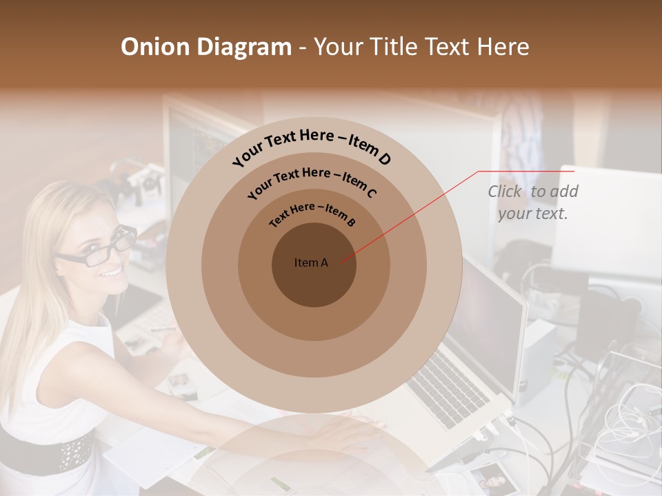 Happiness Copyspace Sit PowerPoint Template