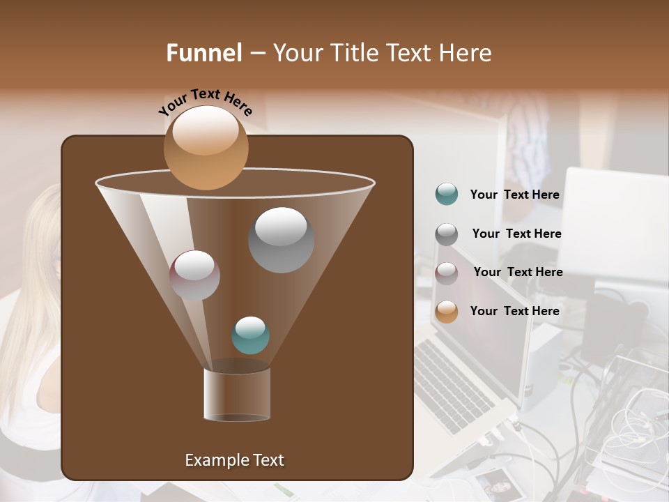 Happiness Copyspace Sit PowerPoint Template