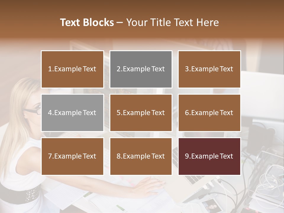 Happiness Copyspace Sit PowerPoint Template