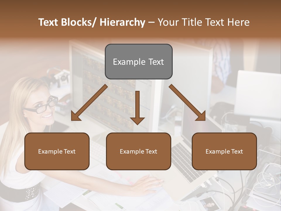 Happiness Copyspace Sit PowerPoint Template