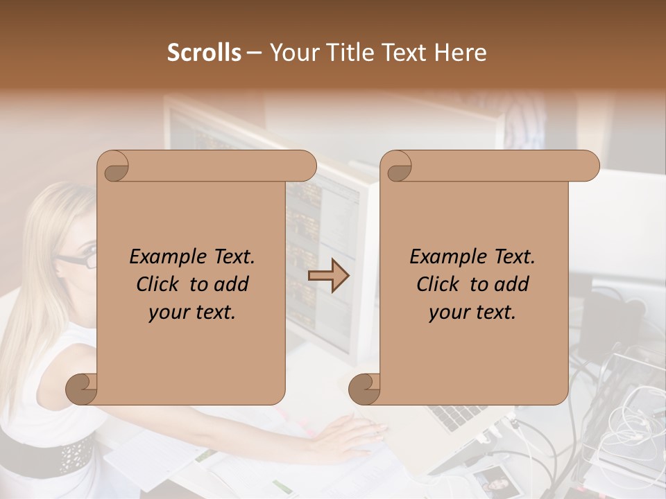 Happiness Copyspace Sit PowerPoint Template